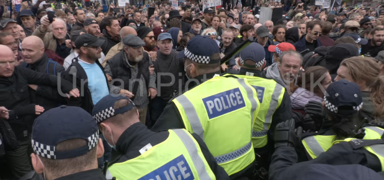 Manifestation Angleterre