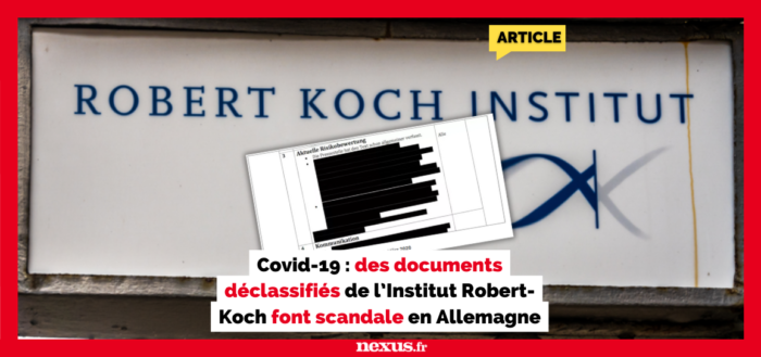 Covid-19 : des documents déclassifiés de l’Institut Robert-Koch font scandale en Allemagne